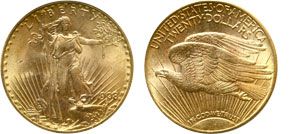 Acquisto e vendita monete d'oro 20 $ St Gaudens compro oro palermo