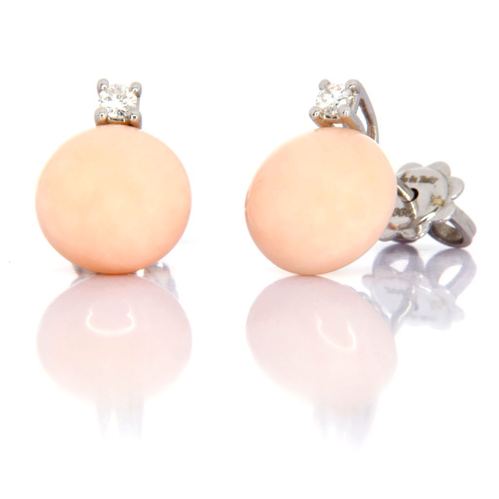 Collezione Ortigia Orecchini in oro bianco 18Kt e brillanti