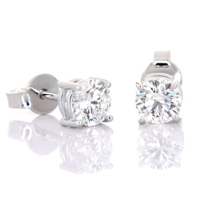 Collezione Panarea Orecchini in oro bianco 18Kt e brillanti