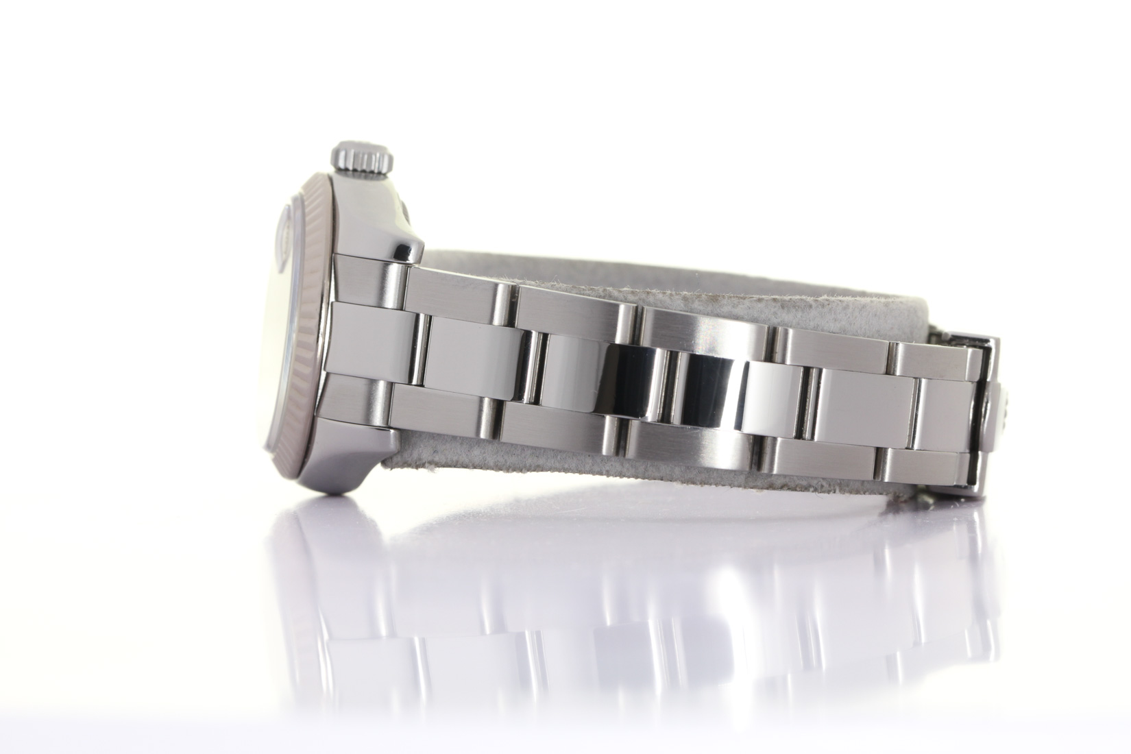 Rolex 179174 Lady Datejust, Rolesor 18kt White gold, oyster bracelet, Rolex Box & Papers, 2008, Pink Dial