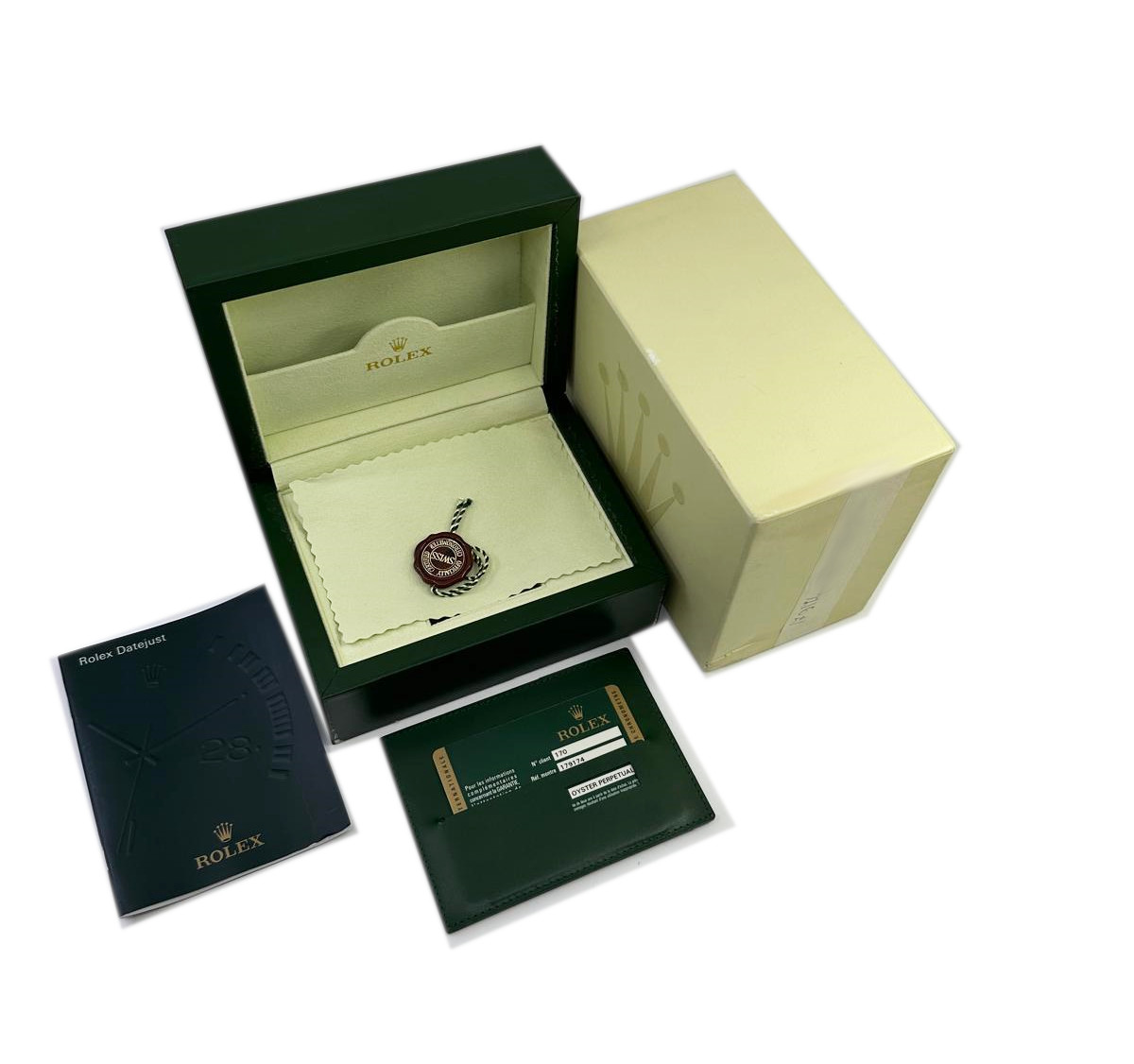 Rolex Lady Datejust ref:179174 , oyster bracelet, Rolex Box & Papers, 2008, Pink Dial