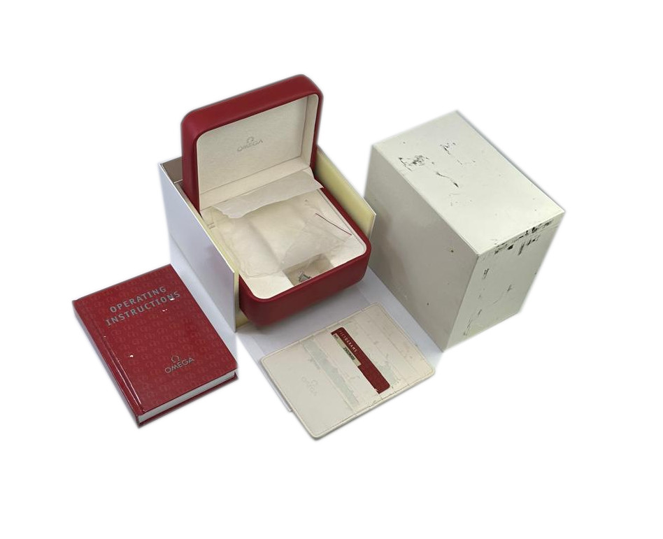 OMEGA SEA MASTER AQUA TERRA BIG SIZE, OMEGA BOX OUR WARRANTY, Approx 2005