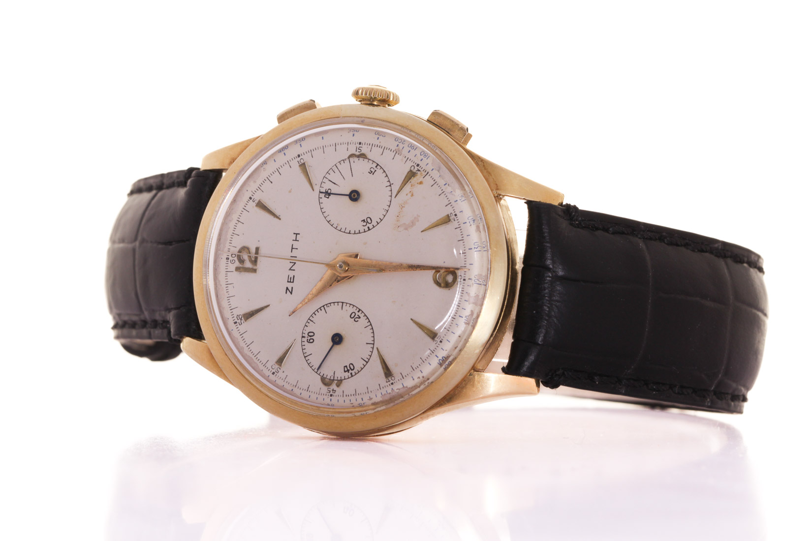 Zenith Chrono 18Kt Yellow gold - ref:16518 - our box and papers