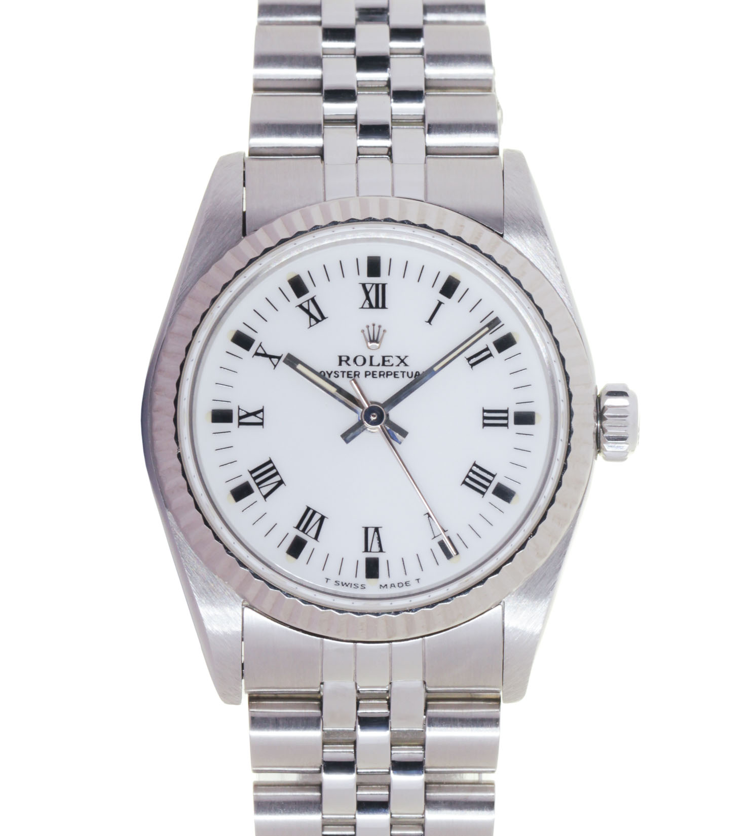 ROLEX O.P. ref:67514 - ROLESOR 18KT GOLD Bezel & STEEL, Rolex Box & Service