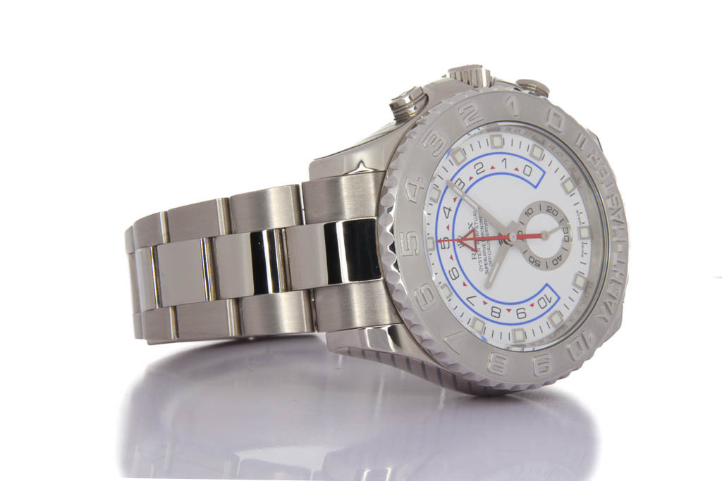 YACHT-MASTER II Oyster, 44 mm, oro bianco, Z699xxx, Box & Papers