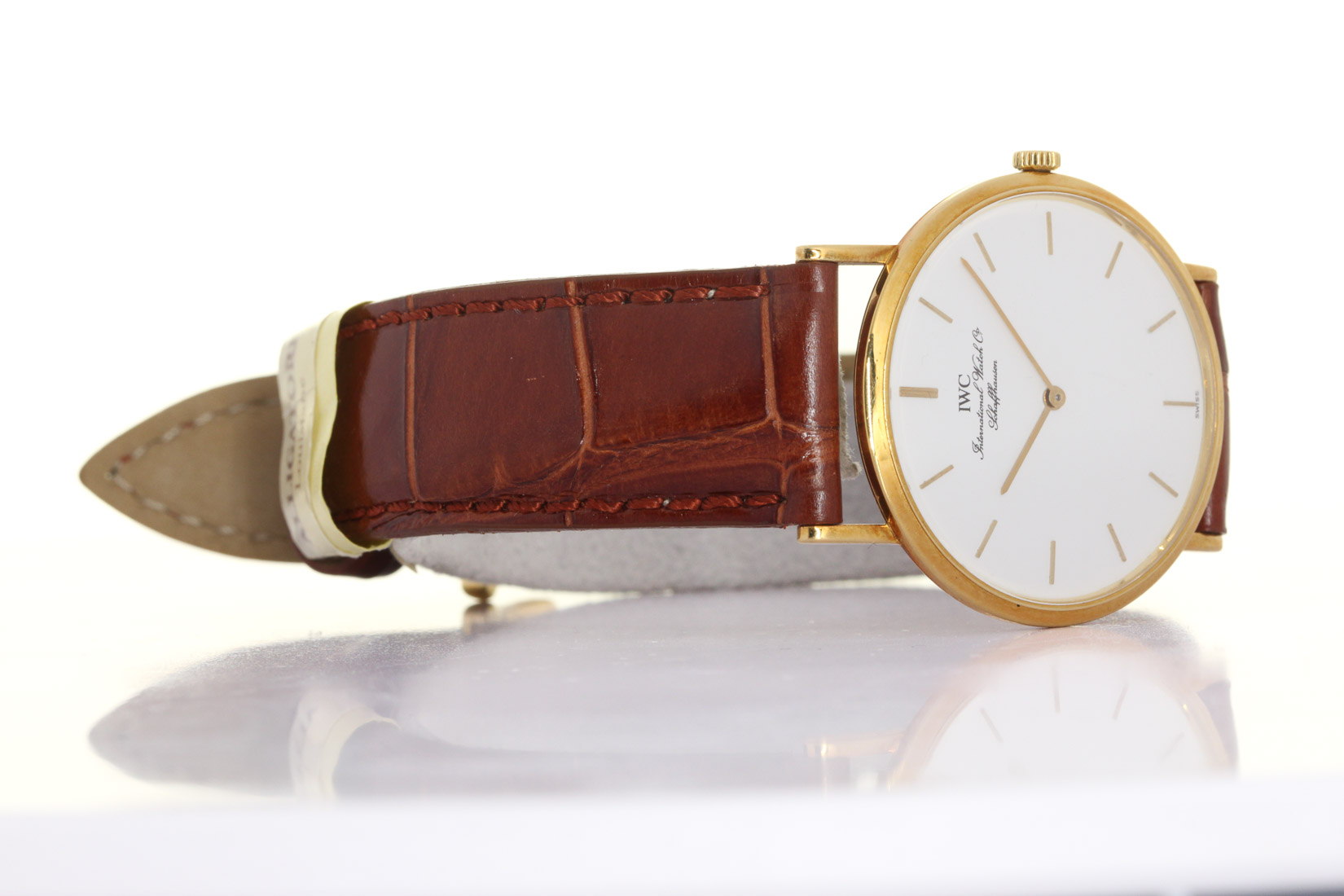 IWC Cassa in oro 18 kt. cinturino pelle N° Movimento 2574773