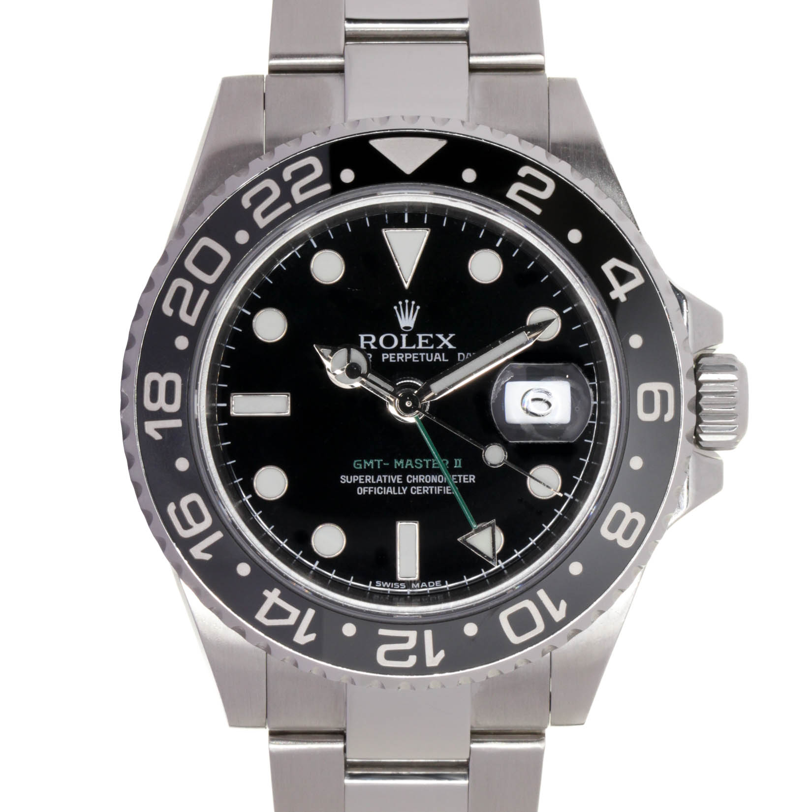 Rolex GMT-Master II ref:116710LN; Rolex Box & Papers; 10/2007