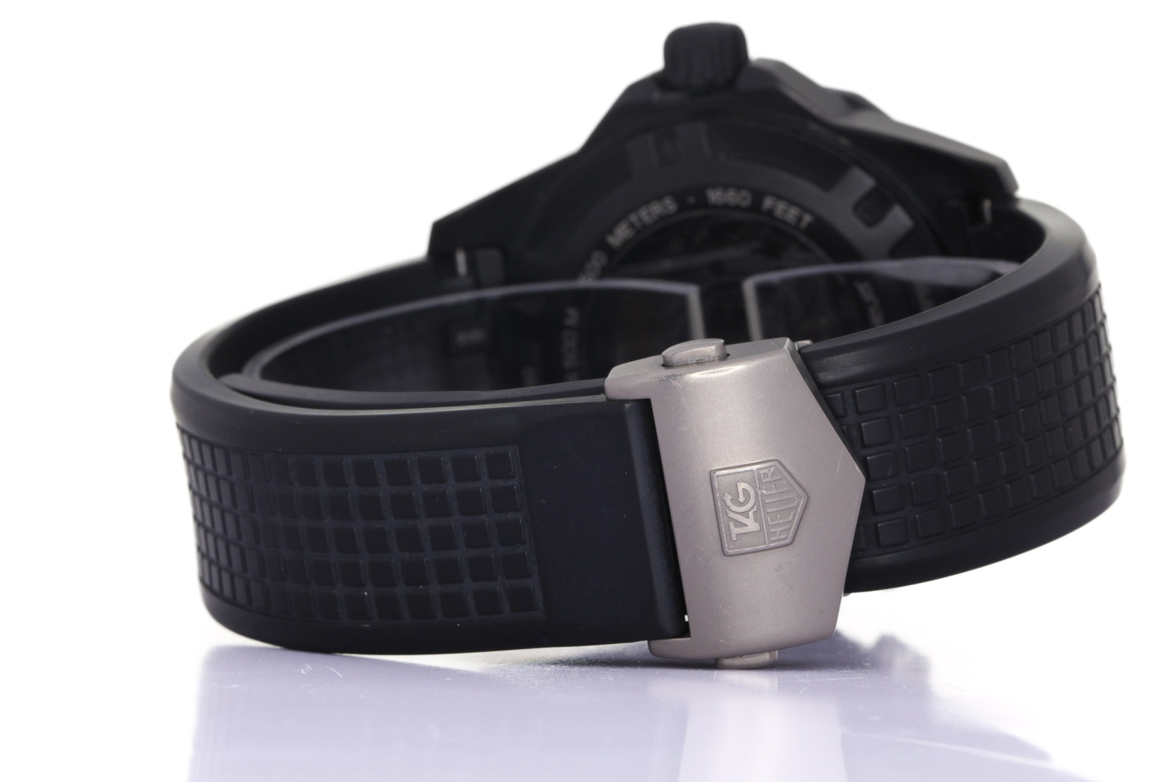 TAG HEUER AQUARACER WAJ2180, PVD LIMITED ED., 500 MT AUTOMATIC, CAUCCIU, 2011, TAG BOX & PAPERS