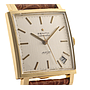 Zenith Gold 18kt (net 15,9 gr) Carrè 30 x 30mm, automatic cal. 408, 30 x 30 mm,  approx 1970