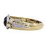 Bracciale rigido - Brillanti e pietre verdi, oro18kt. peso totale 58,5gr