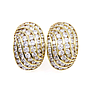 Orecchini - Brillanti 5,00ct. G/H-VS1, oro 18kt. peso totale 17,10gr